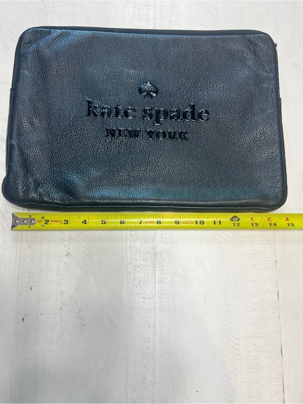 Kate Spade KSNY Sienne Pebbled Leather Laptop case 13